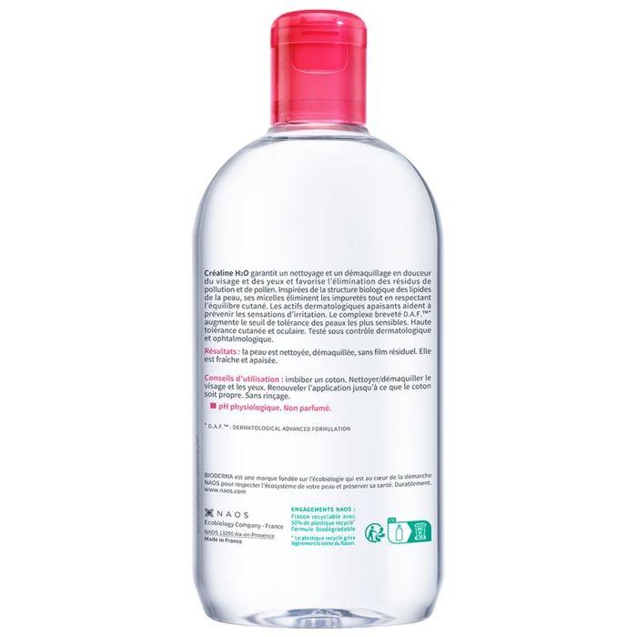 Bioderma Créaline H2O L'Eau Micellaire Originale 500Ml