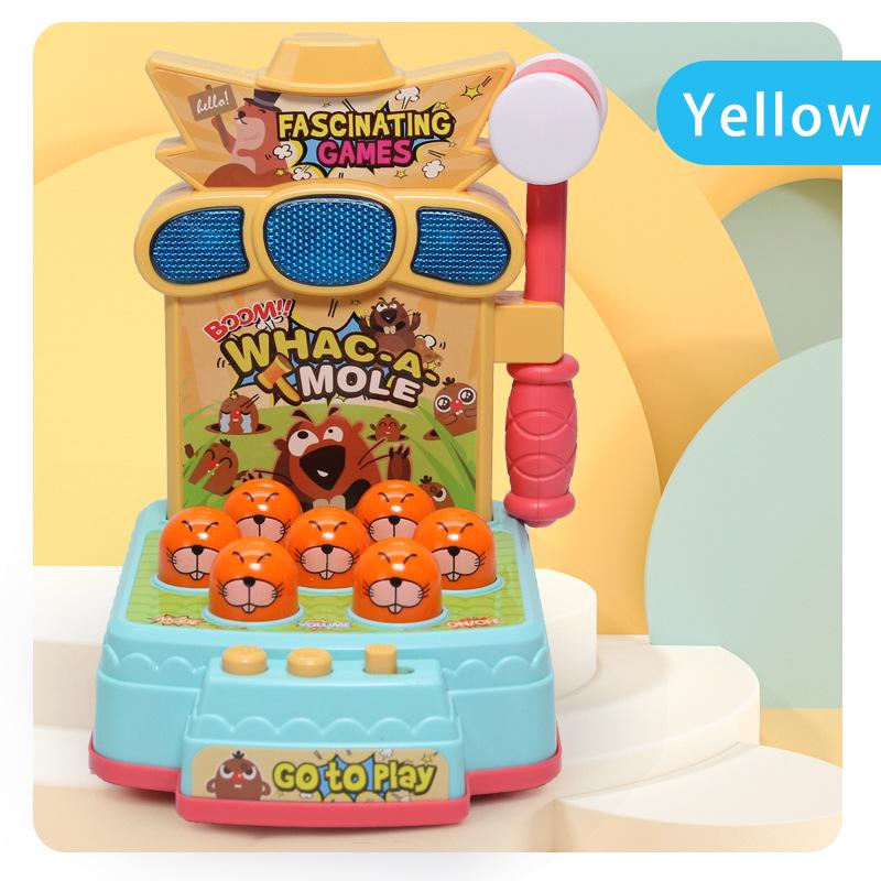 Cross-Border English Whac-A-Mole Electric Early Education Interactive Toy for Babies and Children