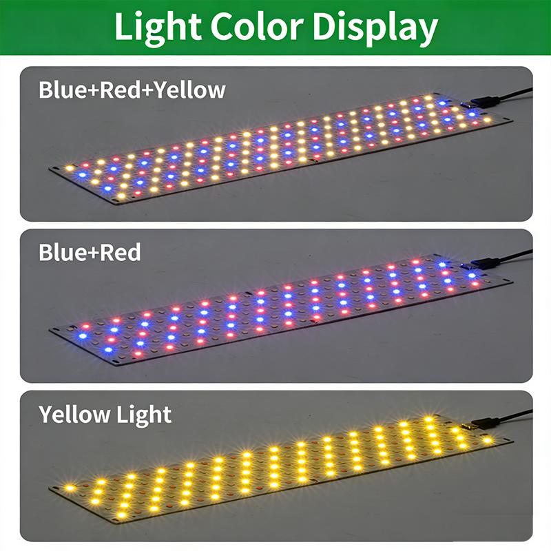 Full Spectrum LED Grow Light, Plant Lights with Auto Cycle Timer & 10 Dimming Options, Perfect for Growth Stages on Indoor Plant