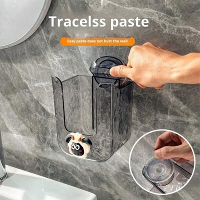 Duvara Monte Mutfak Mendilleri Saklama Kutusu Mendil Tutucusu Büyük Açıklık Pürüzsüz Kenar Kolay Kurulum Delme Gerektirmez Yeniden Doldurulabilir Tuvalet Mendilleri Kutusu