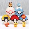 Micro Blocks Pokemon Pokeball Anime Action Figure Cartoon Toys Building Blocks Pikachu Pocket Monster Sets