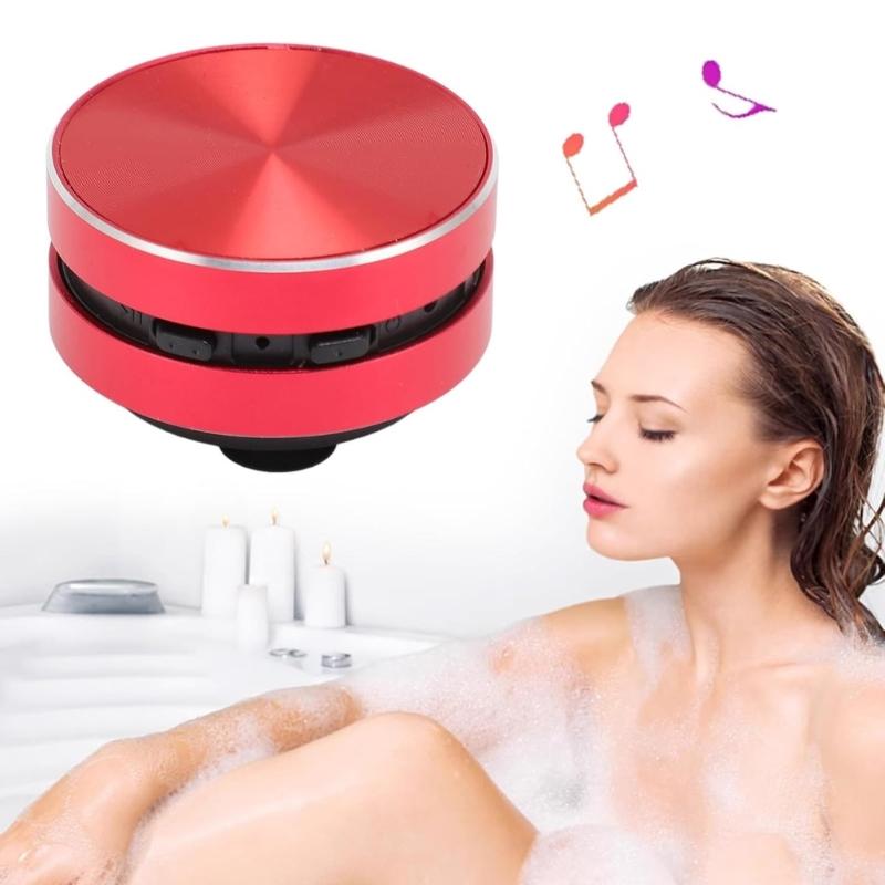 Wireless Speaker Bone Conduction Bass Technology Suction Cup Magnetic Base Designing For Outdoor Travel Home Bathroom