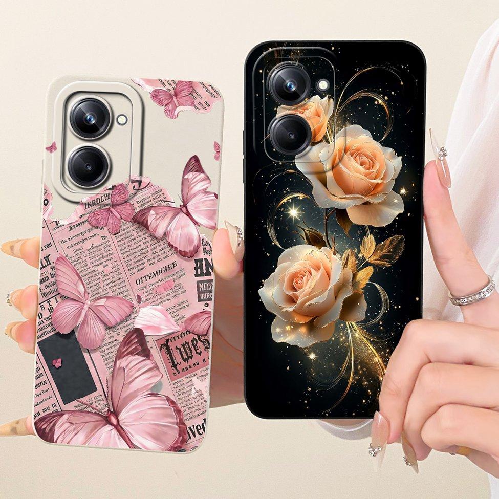 For Realme RMX3661 RMX3663 Casing For Realme 10 Pro 5G Cover Fashion Cartoon Funny Painted Silicone Case For Real me 10 Pro 5G