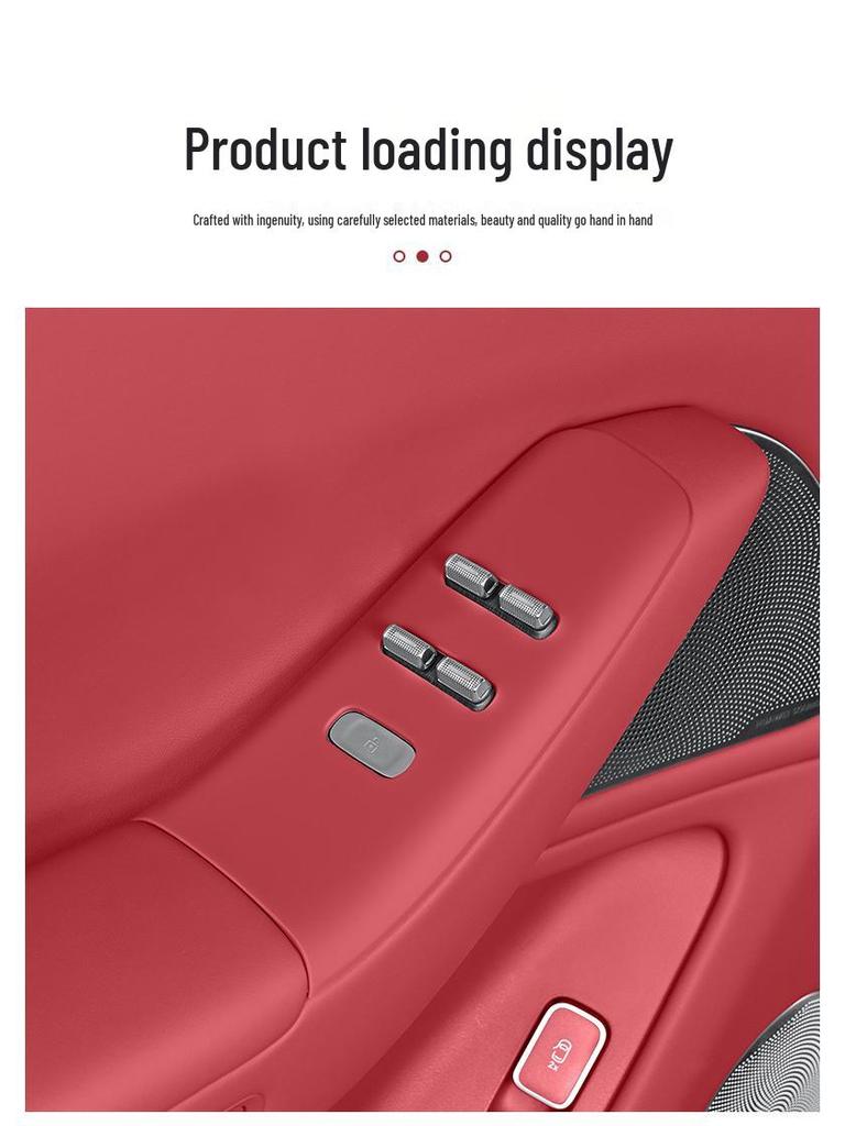 Silicone Armrest Protector for M7/M8 Car Door Window Lifter Panel