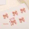 50Pcs Ribbon Resin Bow Nail Charm Parts 3D  Nail Art Decoration Accessories Supplies For Diy Korean Manicure Design