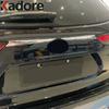 For Toyota Highlander Hybrid    2024 Chrome Car Rear Trunk Lid Cover Trim Tailgate Molding Garnish Strip Accessories