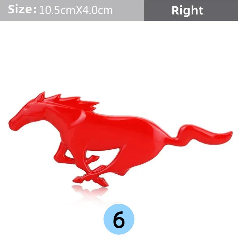 

3D F-or-d M-ustan-g Car Body Emblem Badge Metal Rear Trunk Sticker Decoration Accessories 6-Right