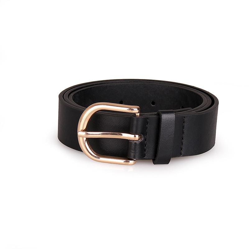 Fashion Casual Womens Belt With Alloy Buckle For Summer Style