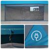 Tunnel Tent for 5 Persons Blue Waterproof