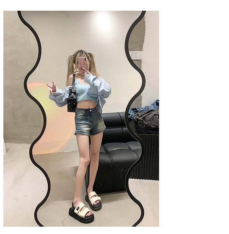 2024 Women's Velcro Thick Sole Sport Sandals - Lightweight, Soft, and Comfortable for Summer Outdoor and Beach Activities.