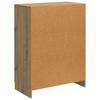 Artisan Oak Sideboard 66 X 34.5 X 87 Cm Engineered Wood