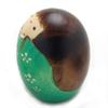 Usaburo Kokeshi Made In Happiness 7cm Doll, Japan, (Small, Green, Tall)