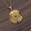 Eye of Horus Necklace - Titanium/Stainless Steel Pendant
