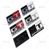 Car Styling 3D GT Sport Metal Zinc Alloy RearTrunk Fender Adhesive Badge Body Tailgate Displaceme Decorative Emblem