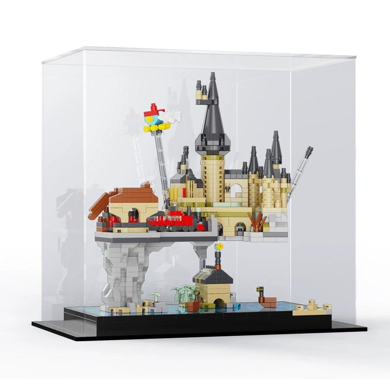 Set de construcción de castillo mágico juguetes educativos para niños y niñas regalo de cumpleaños