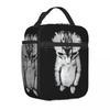 El Gato Munchkin Kitten Meme Merch Insulated Lunch Bag For School Food Container Portable Thermal Cooler Bento Box