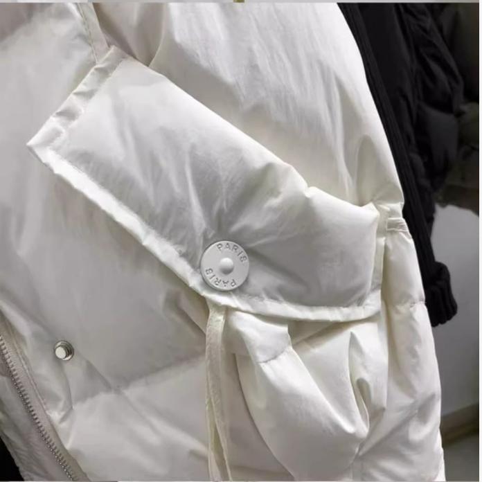 Dunjakke Dame Høst og Vinter Vest Løs High-end Vestjakke i Vestlig Stil