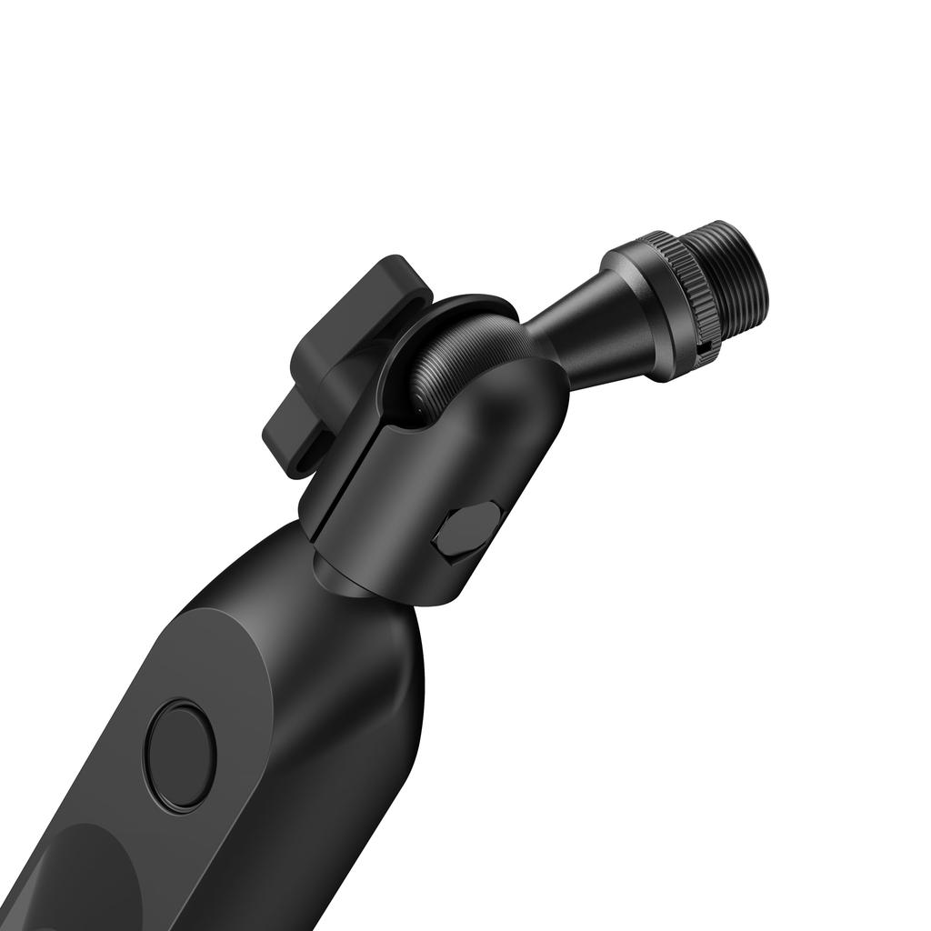 Alterzone ALZ-M5 Black Microphone ArmStand for Condenser Microphones, Dynamic Gaming Microphones, and Streaming, Space-Saving, 2kg Weight Capacity,