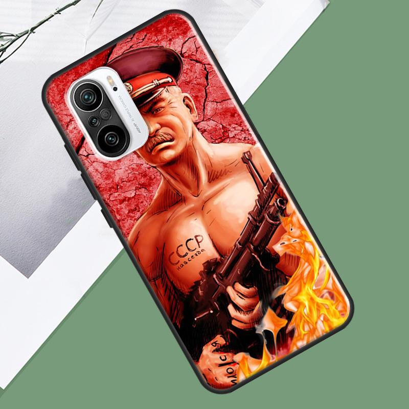 USSR Joseph Stalin Case For Xiaomi 15 Ultra 13 14 13T 14T 15T Pro 17 Pro Max POCO X7 Pro F5 F6 X5 X6 F7 Cover