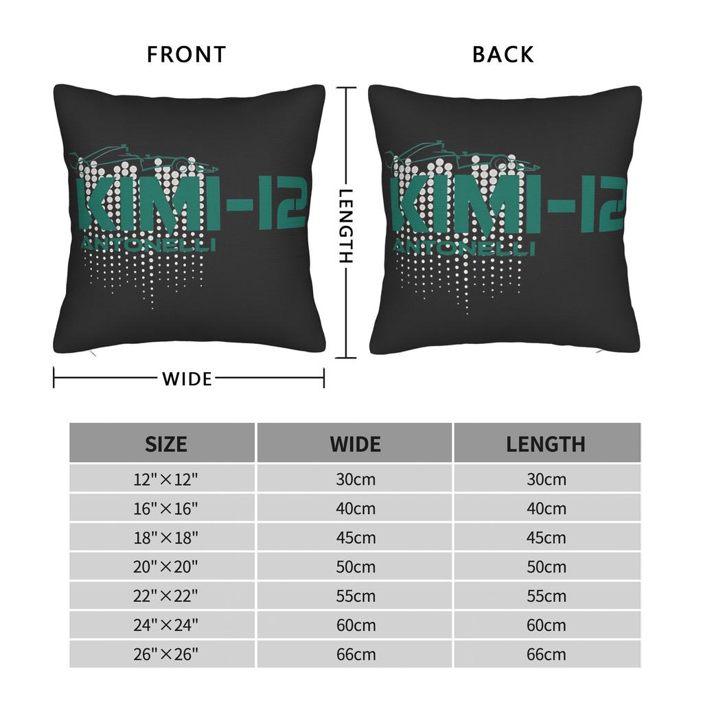 Kimi Antonelli Pillow Case Soft Pillow Cover For Sofa Couch Bed Living Room Kawaii Cushion Cover