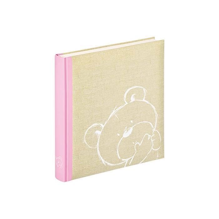 Album photo bébé - walther - dreamtime - 28x30,5 cm - 50 pages - rose