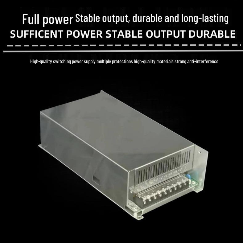 48V 1200W Industrial Control Power Supply for Motor & Water Pump - DC Voltage Stabilized Switching Power Supply for Monitoring Systems.