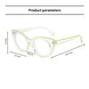 Fashion Designer Anti Blue Light Women Reading Glasses Prescription Glasses Optical Eyewear Single Focus Presbyopic Glasses+3.5