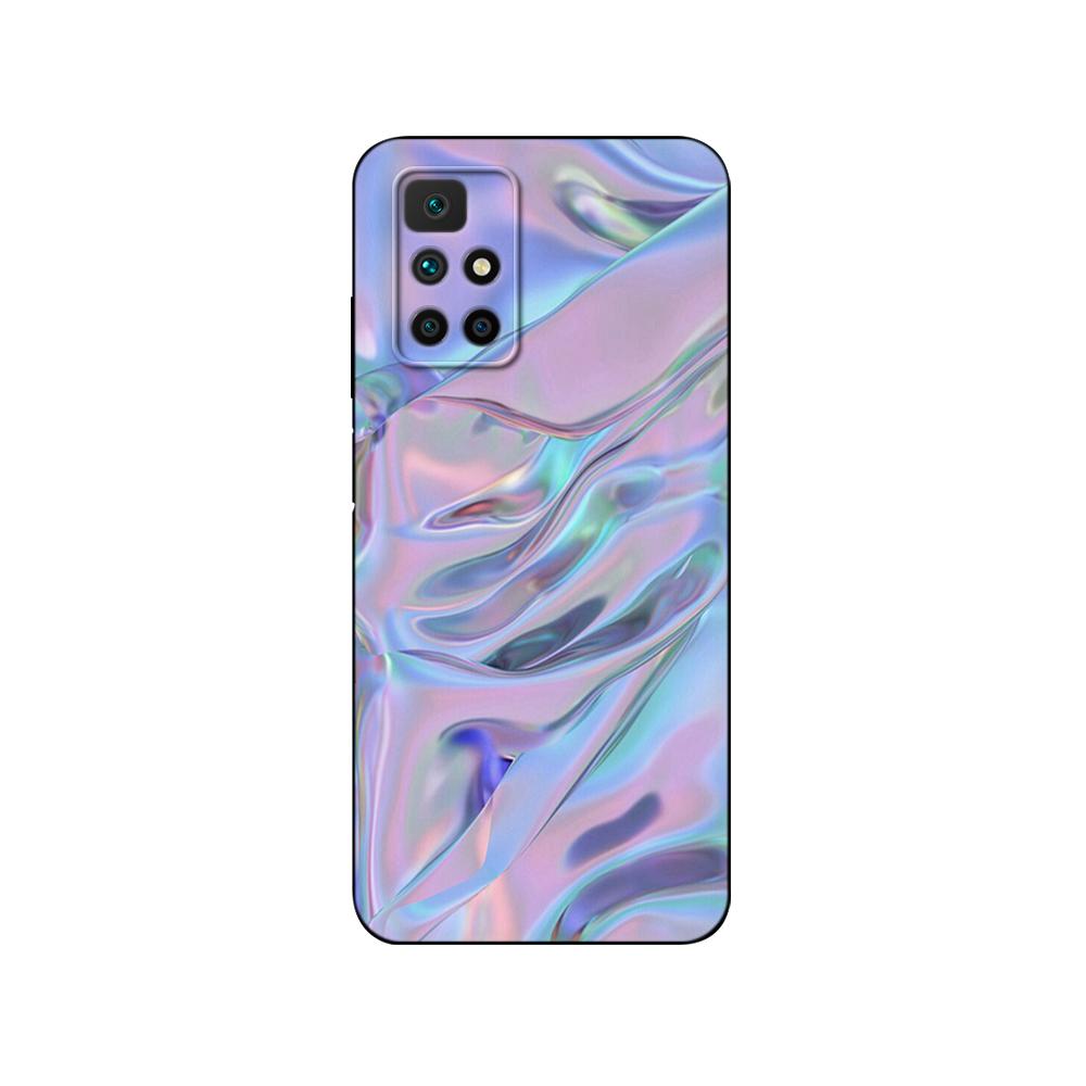 Para Redmi 10 Funda Silicona Cubierta Trasera Funda para Teléfono Para xiaomi Redmi 10 6.5 pulgadas Redmi 10 2022 global parachoques etui funda tpu negra