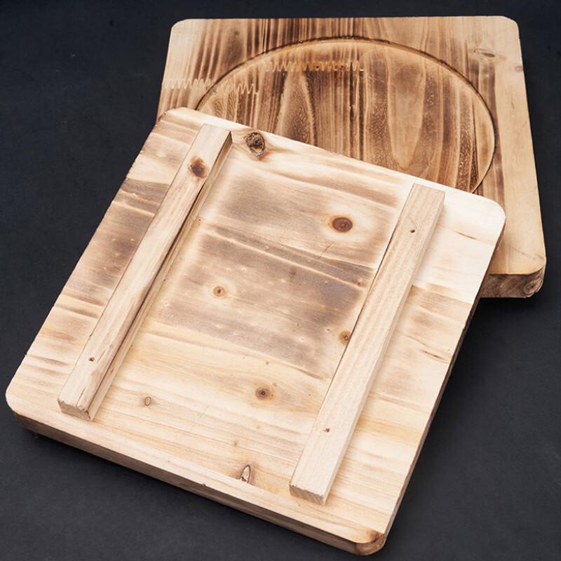 Wooden Pot Trivet and Heat Insulation Mat