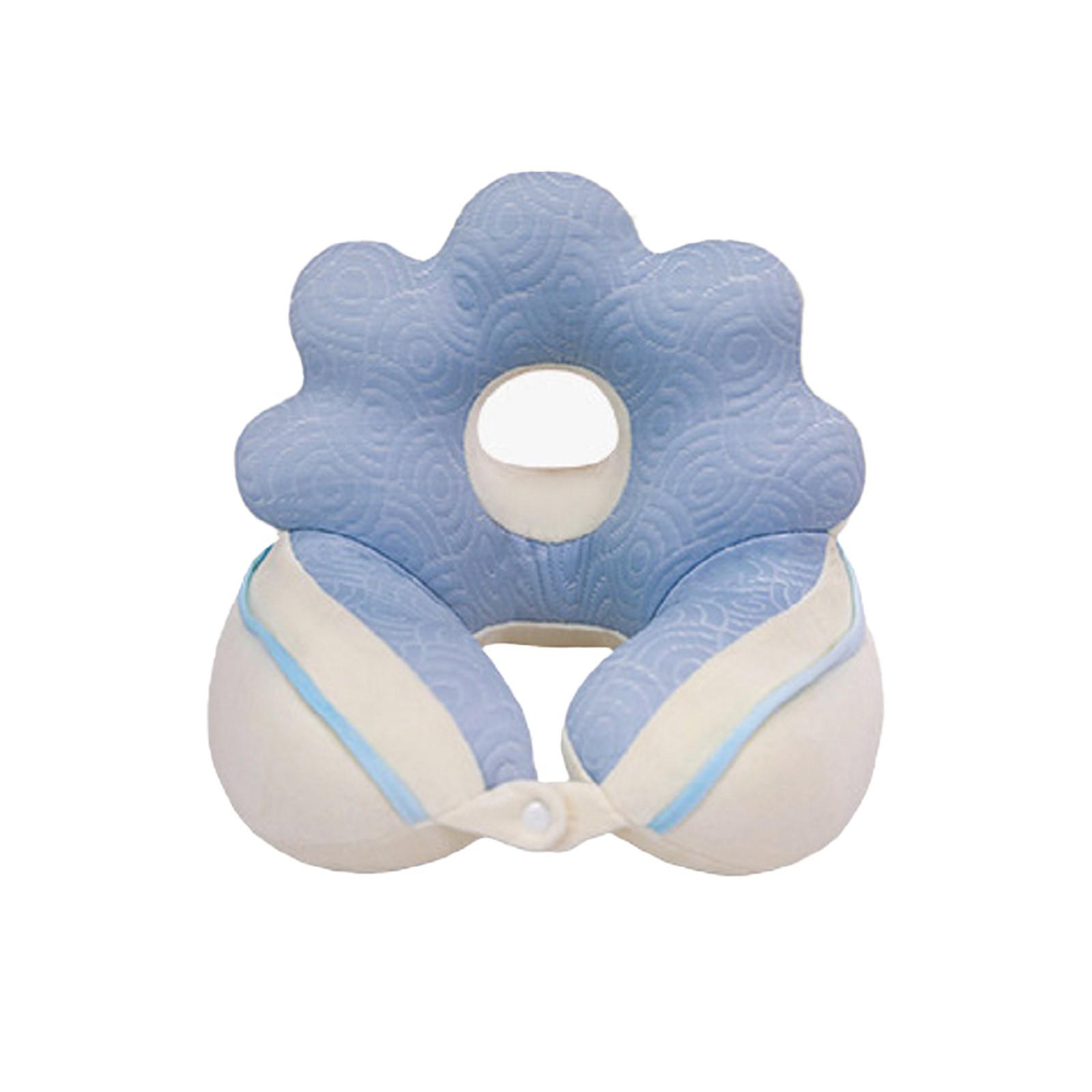 Подушка для шеи из прохладного ледяного шелка Подушка для сна на спине Сон девочек Дневной сон учеников начальной школы Маленькая подушка Подушка для лежания One Size 1498₽