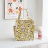 Cartoon Bento Box Bag With Side Pocket Oxford Fabric Multiuse For Kids And Teens