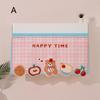 1Pc Animal Cartoon Self-Adhesive Door Curtain Privacy Partition For Bedrooms Living Rooms Bathrooms - No Perforations Needed