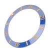 40mm Diameter Watch Bezel Insert Ring Clear Scale Luminous Ceramic Replacement Bezel Insert Gold