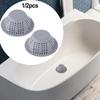 Silicone Hair Catcher Drain Protector with Collapsible Dome for Shower and Bathtub Floor Drains To Catch Hair and Debris