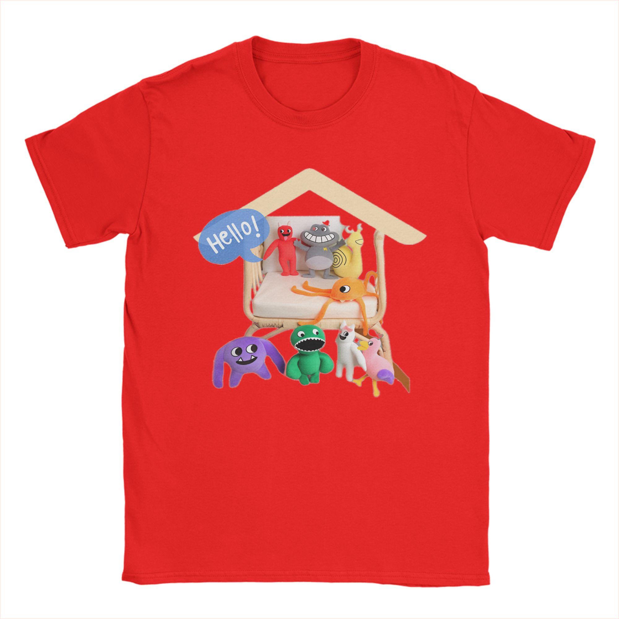 

Unisexs Garten of Banban Friends Characters T Shirt 100 Cotton Clothing Novelty Short Sleeve Crew Neck Tees Big Size TShirt S
