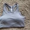 Foreign Trade Contrast Color Patchwork Solid Seamless Belt Chest Pad I-Shaped Yoga Vest Women Cross-Border Fitness Thread Top Outer Wear