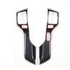 For TOYOTA 4Runner 4 Runner 2010-  CarbonFiber Steering Wheel Trim Direction Control Button Frame Cover Styling Accessories