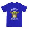 Star Jedi Knight Mandalorian Baby Yoda T-Shirt Fashion Pure Cotton Tees Crew Neck Short Sleeve T Shirt 4XL Clothes Unisex