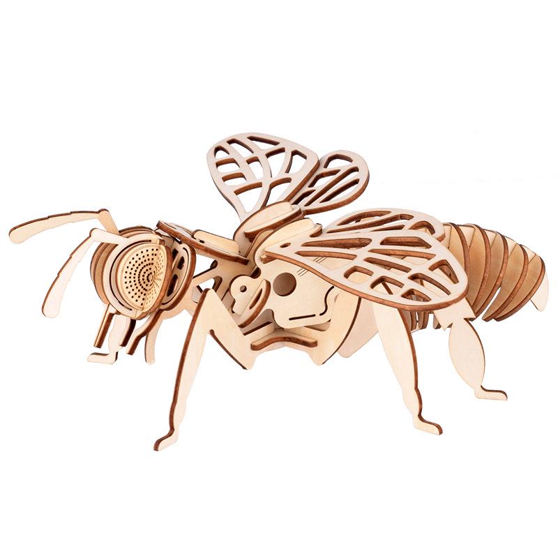 

3D Деревянная Детская Развивающая Пазл-Модель с Взаимосвязанными Деталями