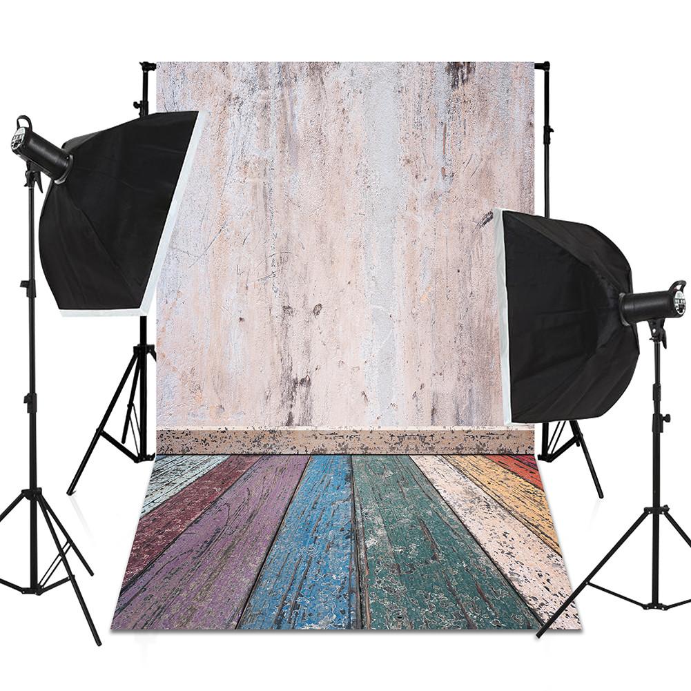 Wood Grain Floor Wall Tiles Backdrop,for Studio,Wedding,Birthday,for Professional Photographers,Photography Props,Event Decor