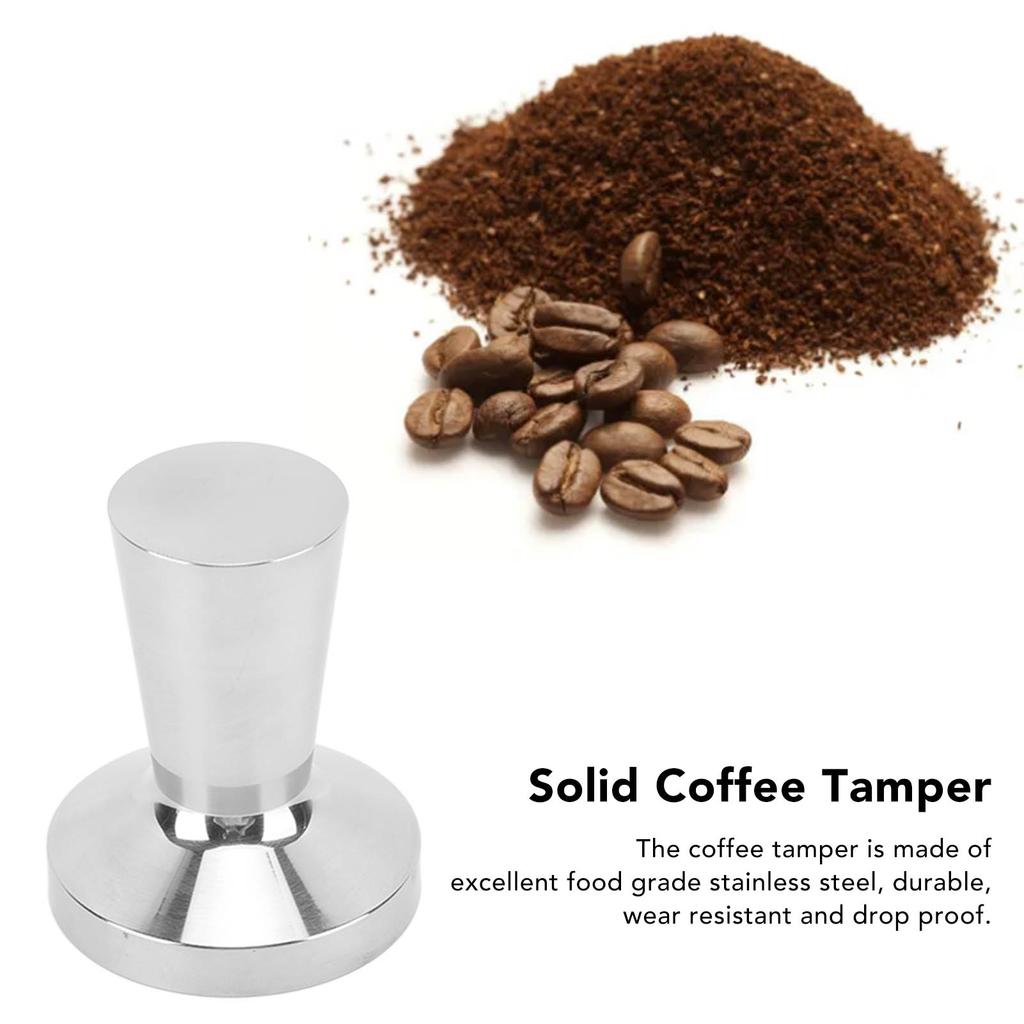 Coffee Tamper Stainless Steel Solid Handheld Coffee Filling Powder Press Tool for Nestle 40mm