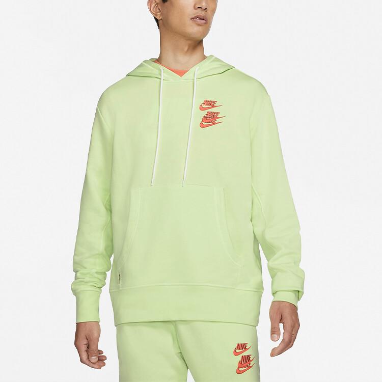 Nike Alphabet Print Pullover Hoodie DA0932-383