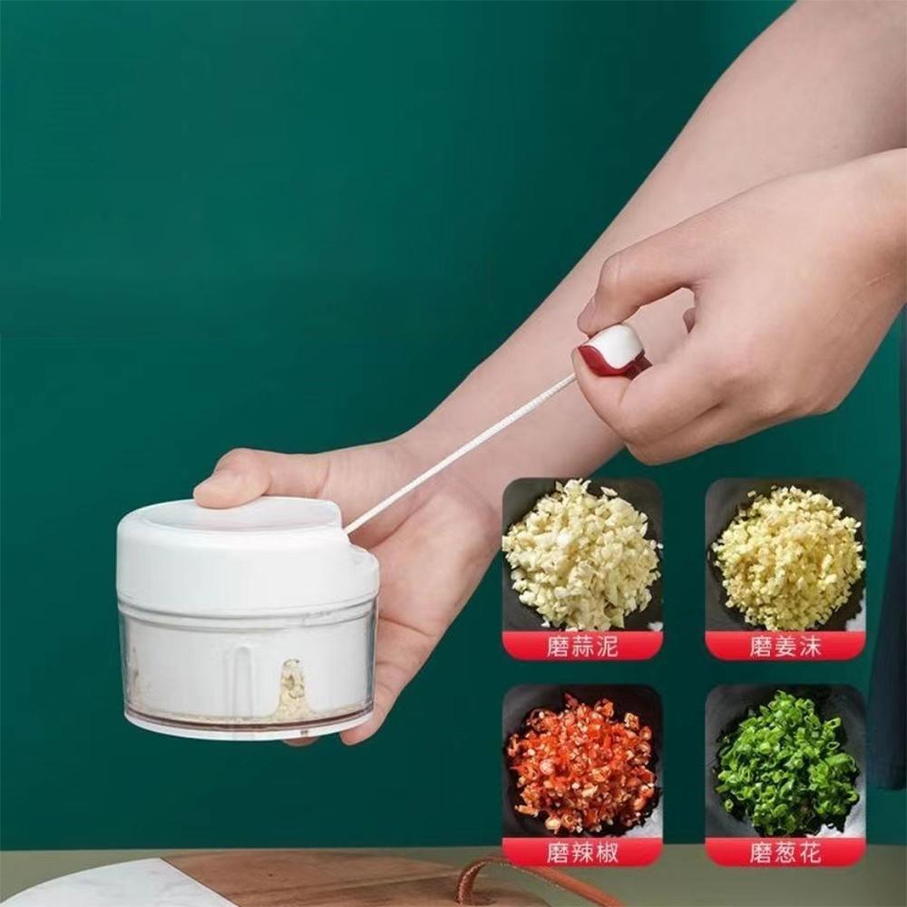 Mini Garlic Cutter Multifunctional Garlic Pounder Manual Garlic Puller Meat Grinder Food Chopper Kitchen Tools