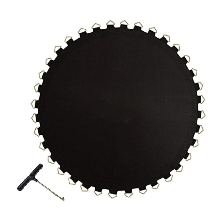 

Trampoline Replacement Jumping Mat Safety Spring Jumping Mat with V-Rings Water Resistant High Elastic Jumping Pad 36 button jump cloth