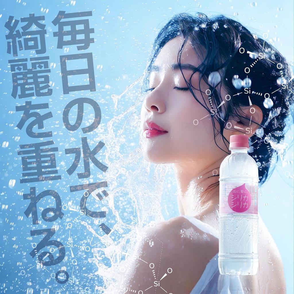 Silica Silica X 24 Natural Water Silica Water No Additives Natural Mineral Water from Kyushu Silica Content or More Oita Kuju Mountains [Official]
