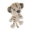 Rhinestone Brooch Cute   Shape Fashionable Exquisite Brooch Pin for Women Clothes Decoration Gift