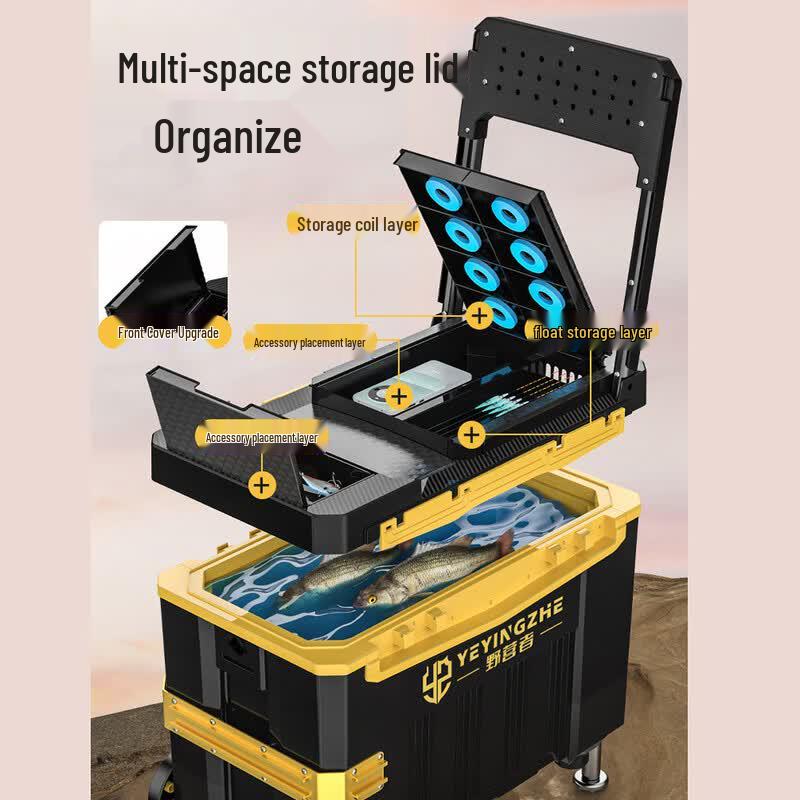 Ultralight Seatable Fishing Tackle Box