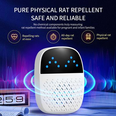 Intelligent Pest Repeller Mouse Control Device with Ultra-High Frequency Pulse Waves EU Plug Indoor Ultrasonic Pest Mouse Repeller