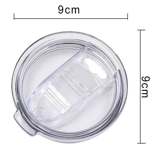 20/30oz Round Cup Lid Transparent Sealed Anti-Splash Cover for Yeti Ozark Trail