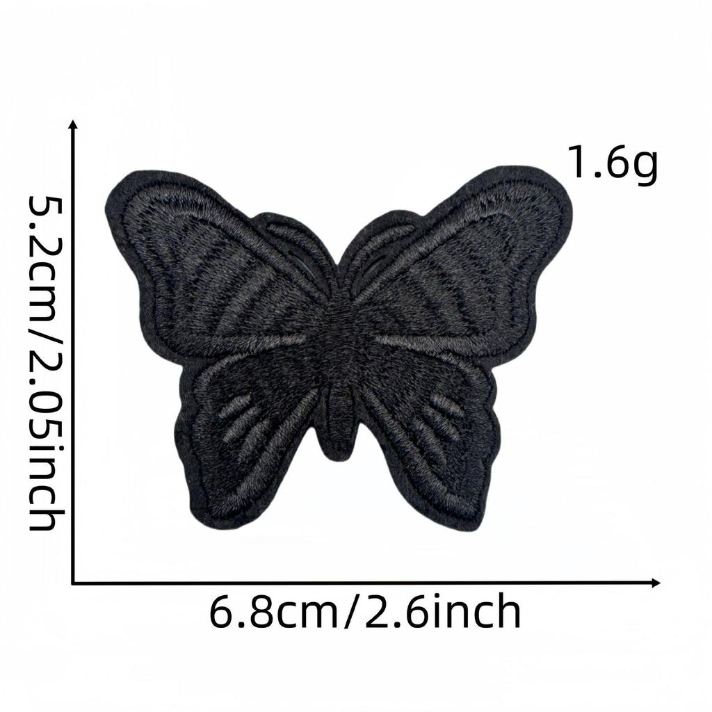 Punk Series Skull Embroidered Decorative Patch for Clothing